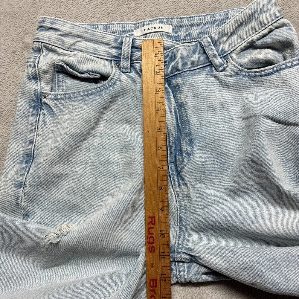 PacSun 90s‎ Boyfriend Jeans Women 26x31 Light Wash High Rise Straight Leg Denim
